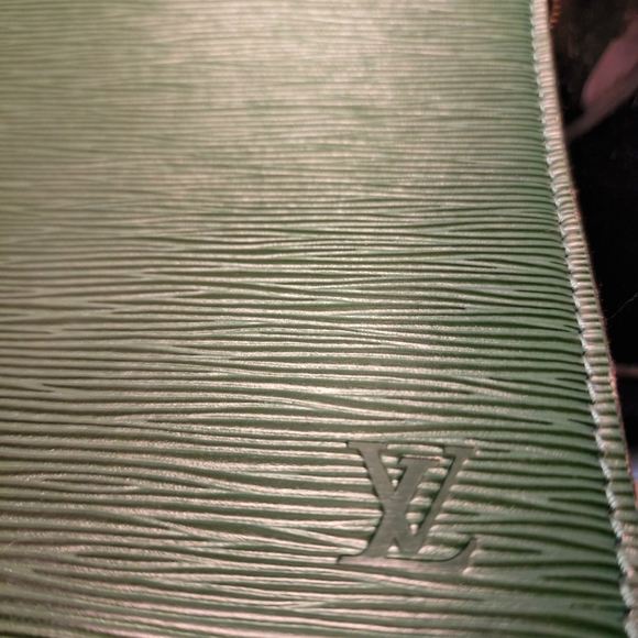 Authentic Louis Vuitton Epi Riviera Hand Bag Green M48184 LV vintage - Picture 15 of 15